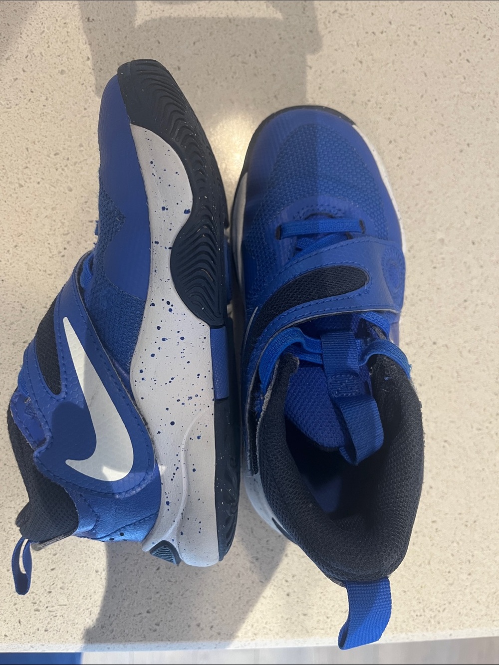 Nike Team Hustle D11 Sneakers in Blue size 11C